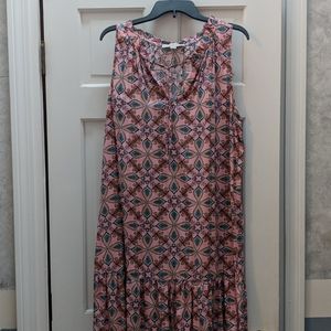 Loft (EUC) sleeveless summer dress